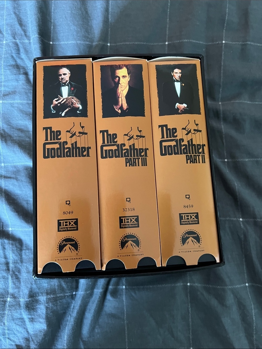 The Godfather Collection VHS Box Set THX Digitally Mastered Trilogy